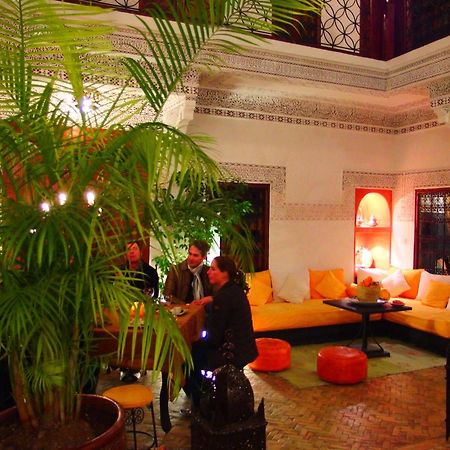 Riad Les Nuits De Marrakech Marrakesch Exterior foto The interior of the hotel