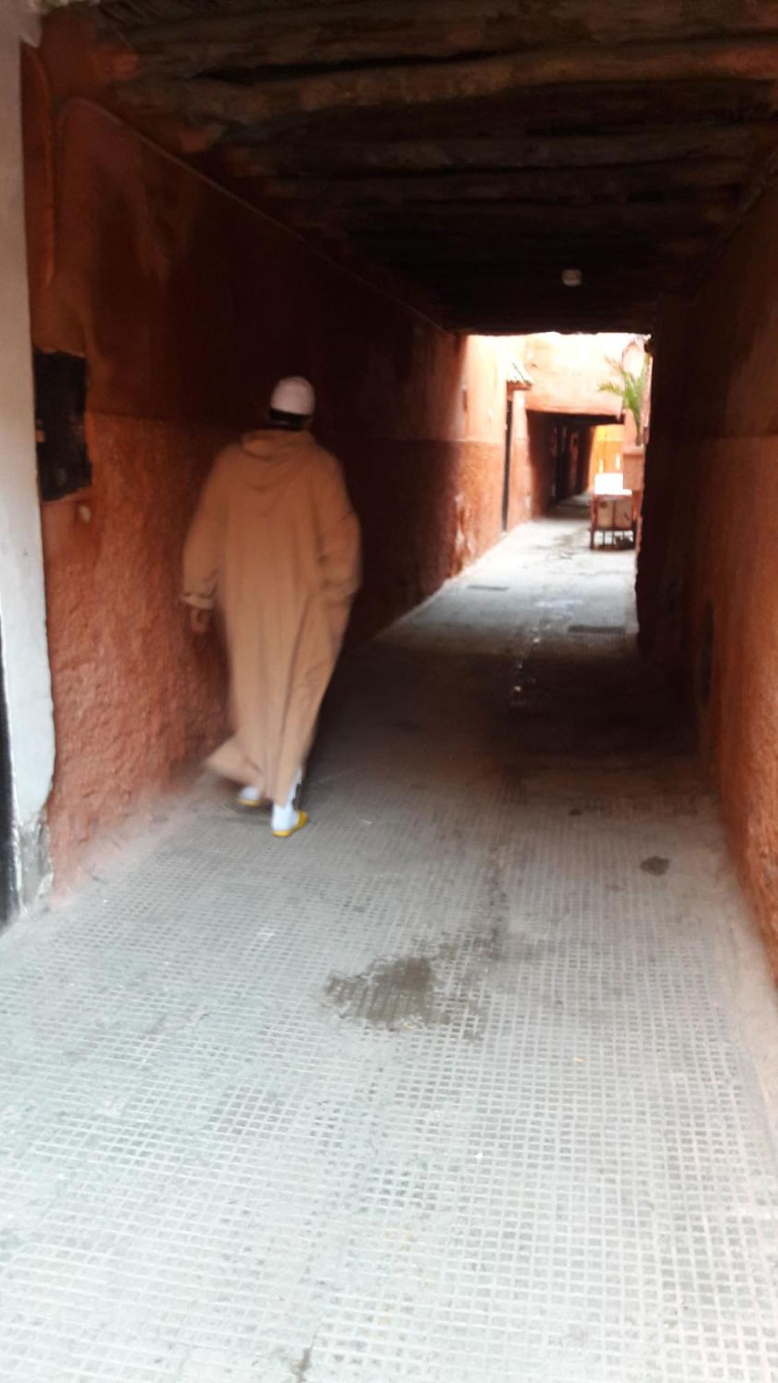 Riad Les Nuits De Marrakech Marrakesch Exterior foto A prisoner in a prison cell